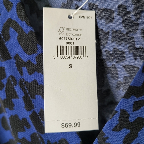 Banana Republic Factory Casual Wrap Dress Size Small NWT - Picture 9 of 10